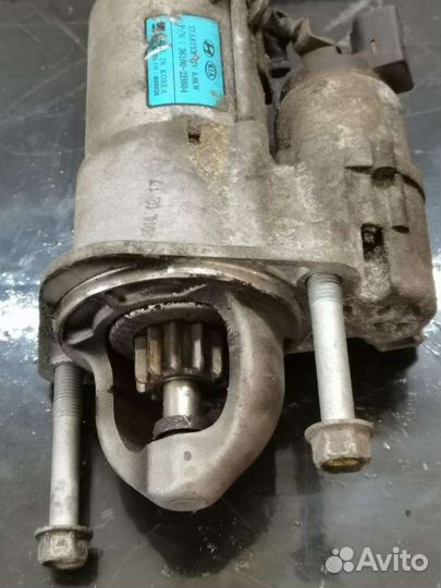 Стартер Hyundai solaris