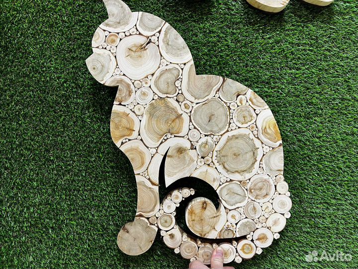 Панно из можжевельника