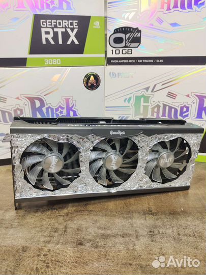 Видеокарта RTX 3080 Palit gamerock 10Gb