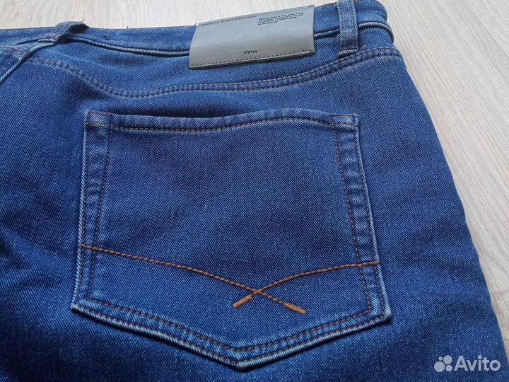 Джинсы утепленные флисом мужские