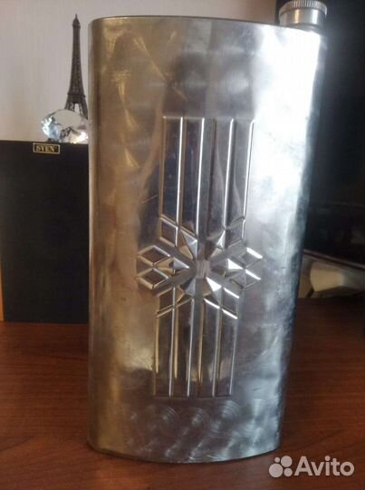 Фляжка большая СССР нержавейка