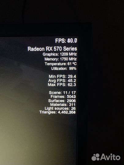 Sapphire RX 570 Nitro + 4gb