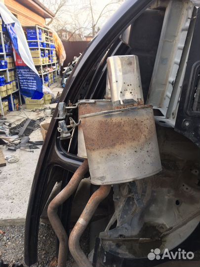 Глушитель задняя банка bmw x5 e53 аутлендер акцент