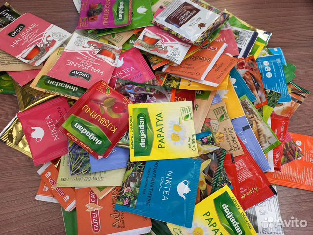 Чайные пакетики для коллекции