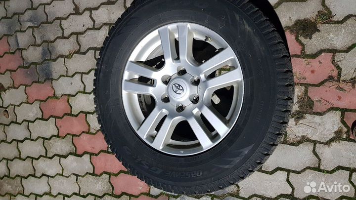 Колеса на родных дисках toyota cruiser prado 150