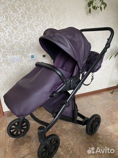 Коляска Anex e-type dark plum