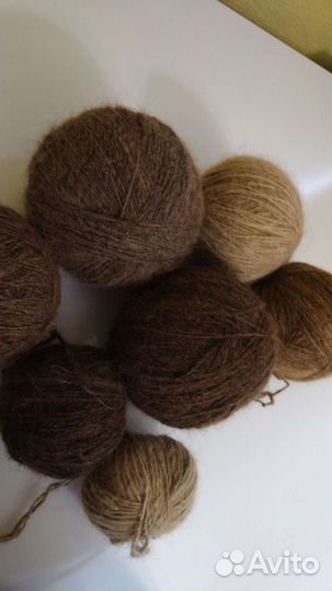 Собачья шерсть пух