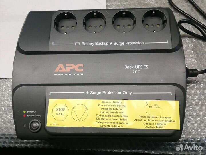 Ибп APC Back-UPS BE700-RS