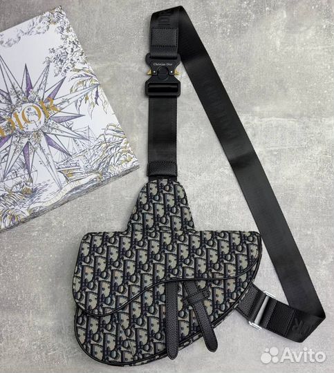 Сумка Dior saddle мужская