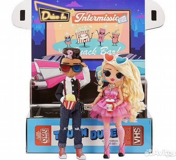 Кукла Lol surprise omg 2шт Оригинал Пара Лол