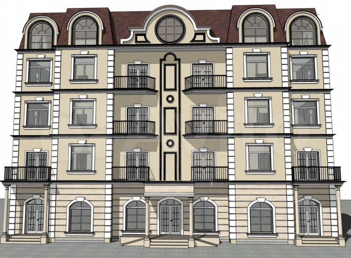 2-к. квартира, 59 м², 3/5 эт.