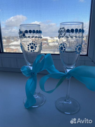 Свадебные бокалы