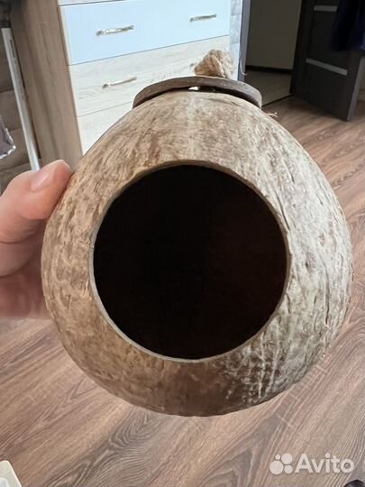 Домик-гнездо для попугаев и грызунов