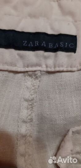 S Брюки льняные Zara