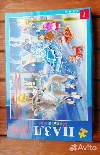 Пазлы 500 1000 1500 деталей