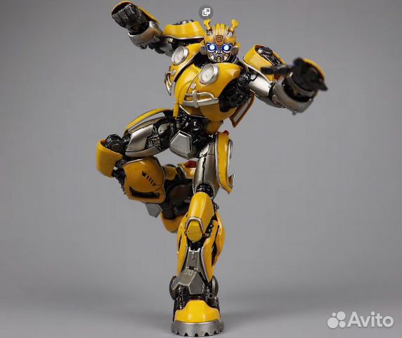 Трансформер бамблби игрушка 20см металл