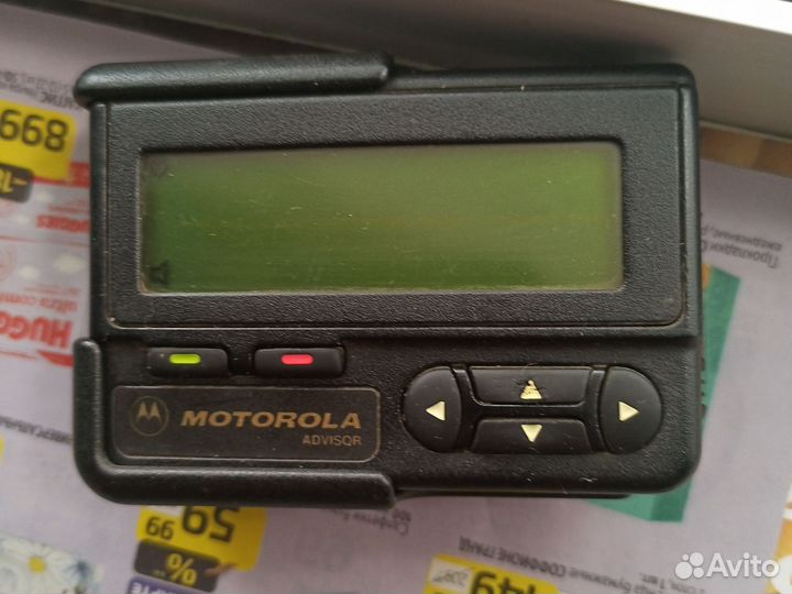Пейджер motorola