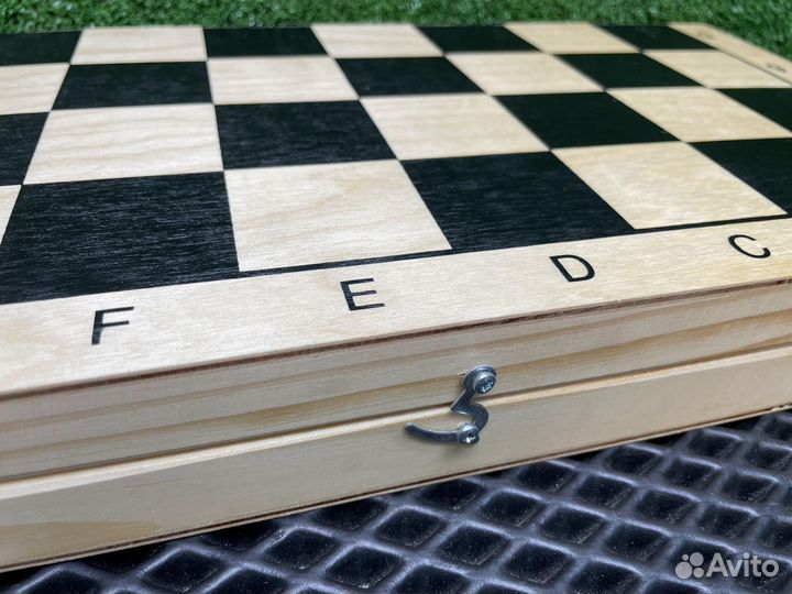 Большие деревянные шахматы турнирные