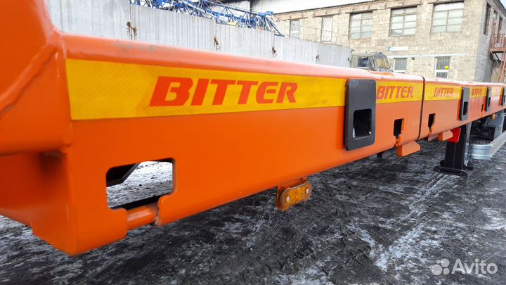 Полуприцеп трал (тяжеловоз) Saab 9891, 2023