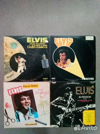 Виниловые пластинки №10 Bach, Elvis, The GAP Band