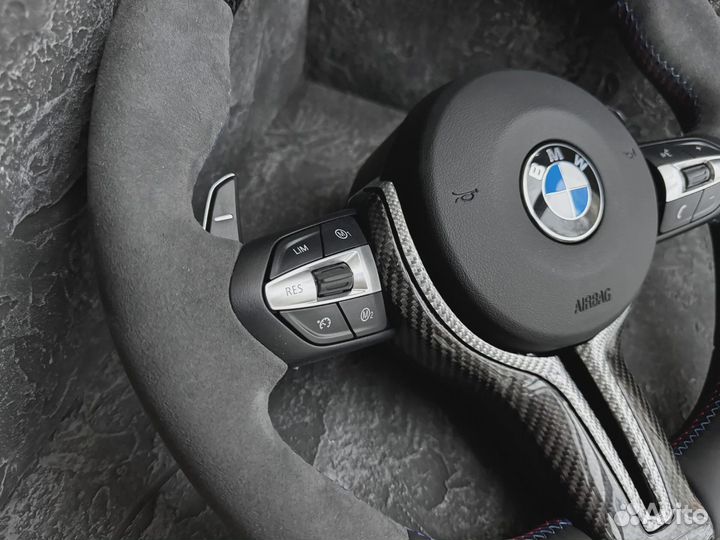 Рули BMW F серии. Строчка, подогрев, карбон Арт А139986999