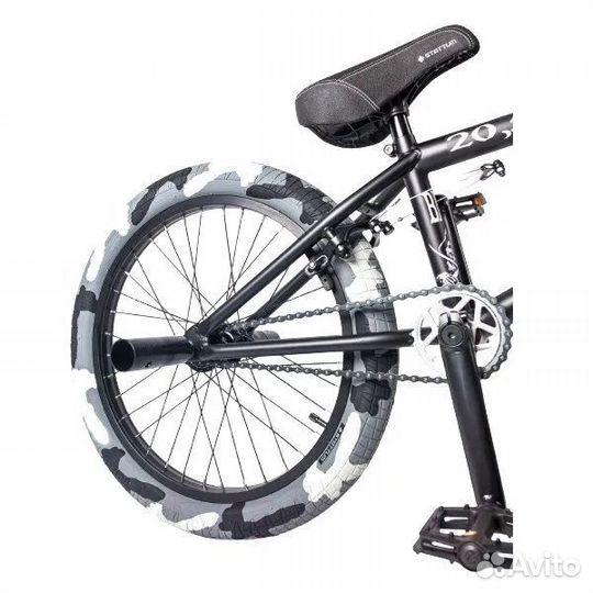 20'' BMX велосипед stattum pirates black\chrome