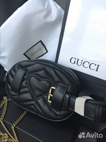 Кожаная сумка gucci эксклюзив натуральная кожа