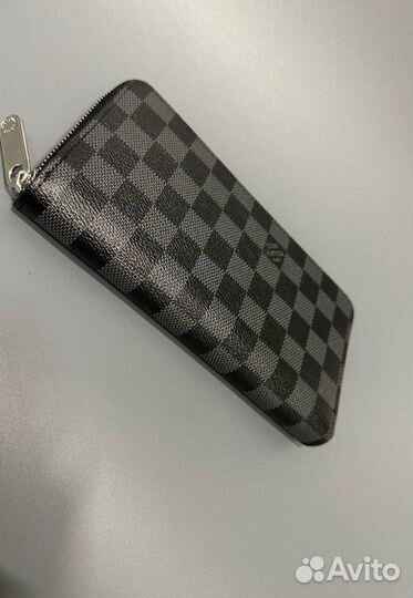 Портмоне Louis Vuitton Черное Люкс