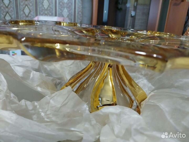 Ваза для фруктов на ножке.Англия.Plantik.Новая