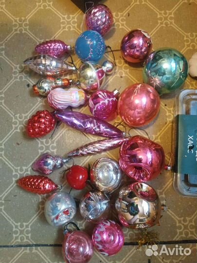 Елочные игрушки СССР