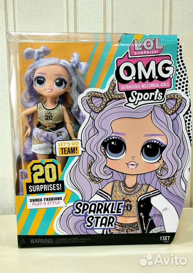 Кукла лол LOL Surprise OMG Sports Sparkle Star