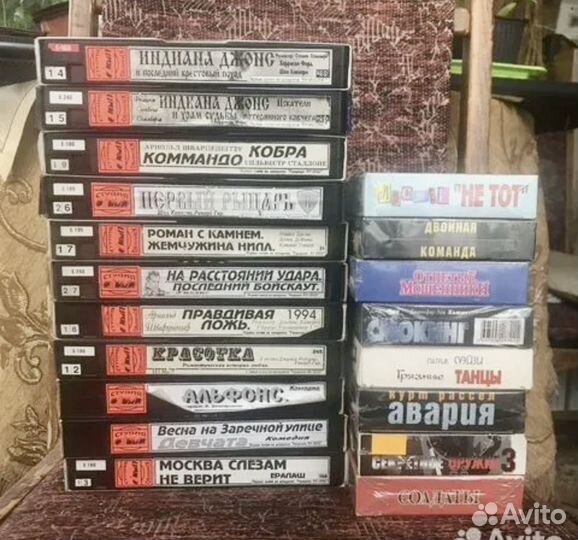 Видеокассеты фильмы студия Олимп Обнинск