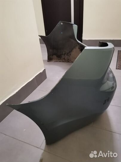 Задний бампер на mitsubishi lancer 10