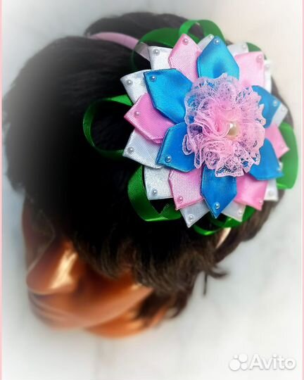 Ободок и бантики