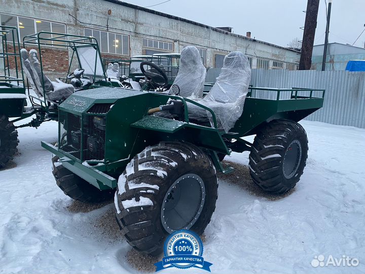 Вездеход-болотоход Зверь — полный привод