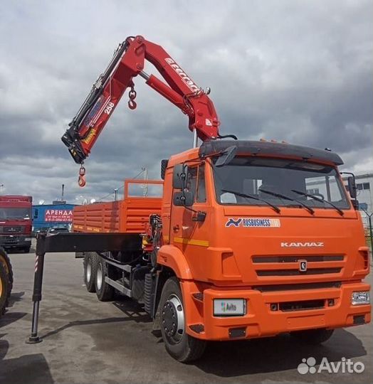 КАМАЗ 65117-3010-48 с КМУ, 2023