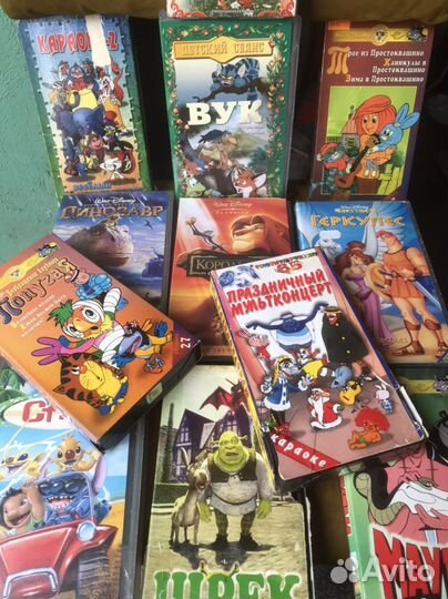 Видиокасеты, разные