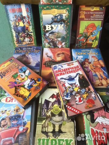 Видиокасеты, разные