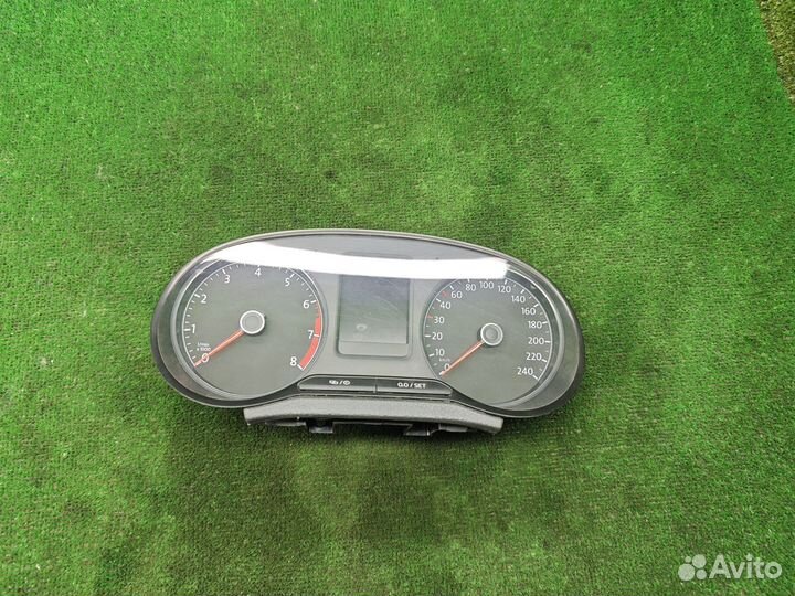 Щиток приборов (приборная панель), Volkswagen Polo Sedan V рестайлинг 2018