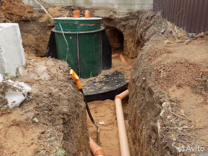 Септик эко Евробион 3 энергонезависимый