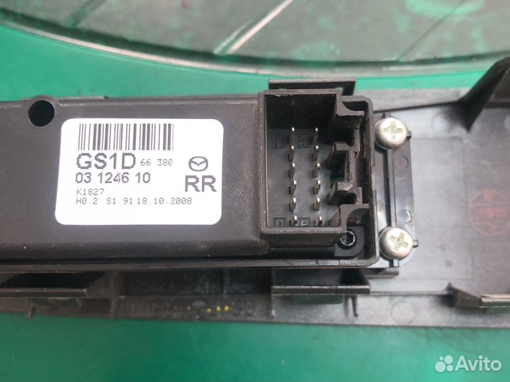 Кнопка стеклоподъемника mazda 6