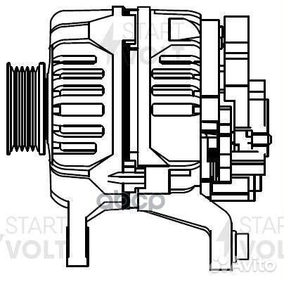 Генератор для а/м VAG Passat B5 (96) /A4 (97)