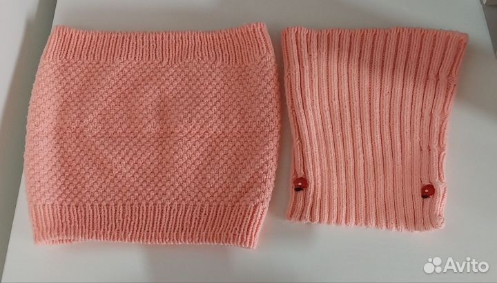 Шапка и снуд для девочки