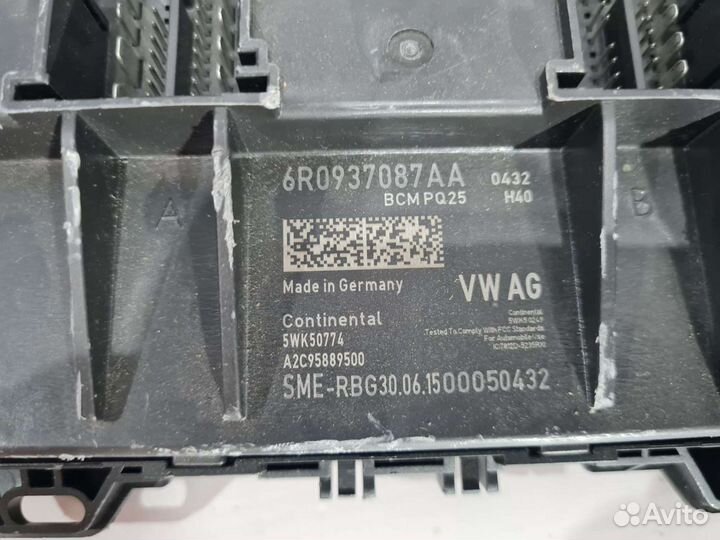 Блок комфорта VW Polo Sed (RUS)