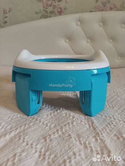 Горшок детский дорожный складной