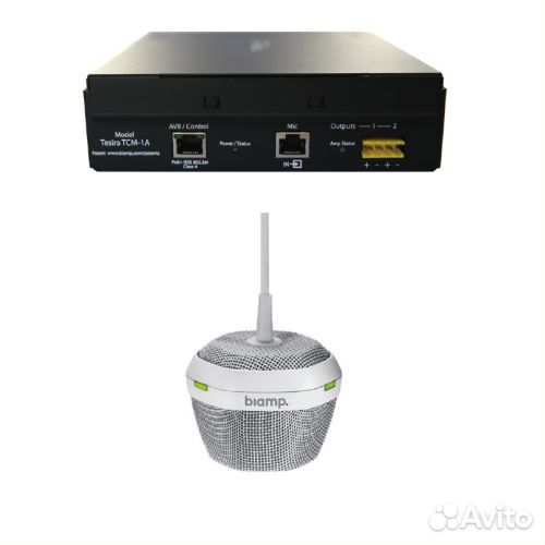 Микрофон Biamp parleTCM-1A White