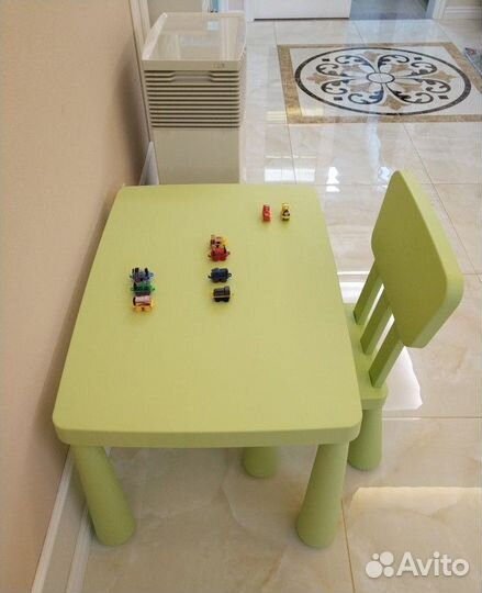 Детский столик и стульчик IKEA