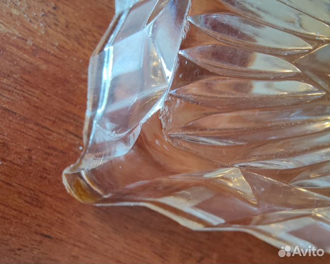 Набор для туалетного столика Хрусталь ГДР 1960-е г