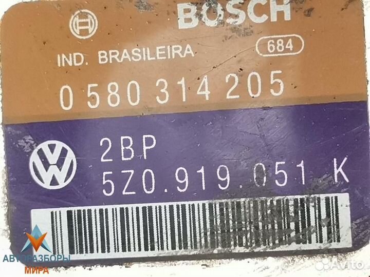 Насос топливный Volkswagen Fox 2 2006 5Z0919051S