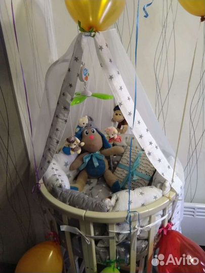 Бортики, балдахин, мобиль